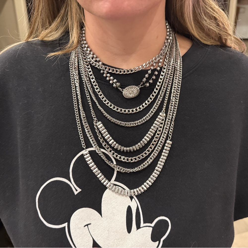 **NWT Free People The Pistols Stacked Chain Choker
